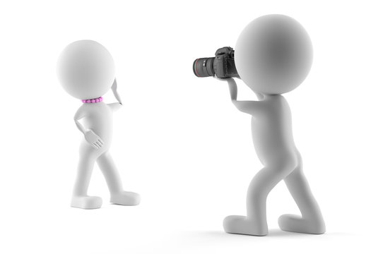 Fotoshooting mit Model
