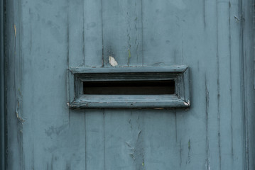 Old vintage letterbox (mailbox, postbox)