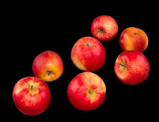 Fototapeta na wymiar red apple isolated
