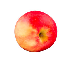 red apple isolated