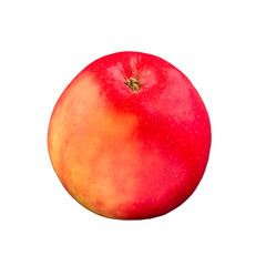 red apple isolated