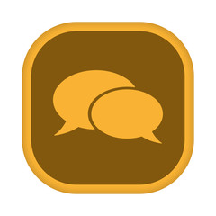 App Icon gelb - Dialog