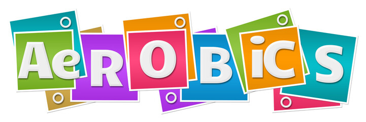 Aerobics Colorful Squares Rings 