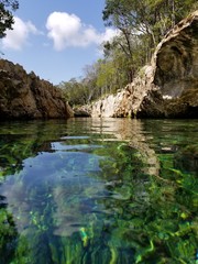 Fototapeta na wymiar Cenote in Mexico