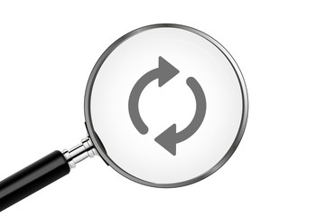 Lupe sucht/findet - Aktualisieren