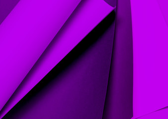Neon violet paper background. close up origami texture