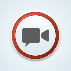 Video Chat button illustration