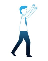 businessman avatar character in suit