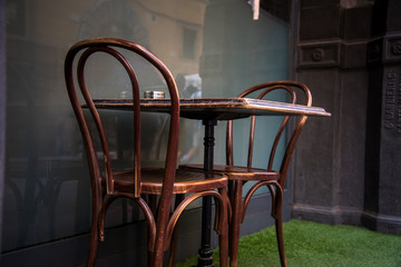 Wooden Table and Chairs 