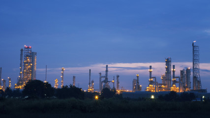 Obraz na płótnie Canvas Oil, gas industry and refinery.