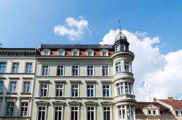 Fototapeta na wymiar Low Angle View of Old Building against Sky in Görlitz, Germany