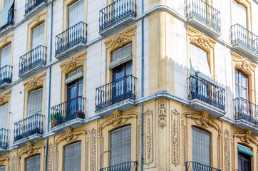Architectural detail in Granada, Spain
