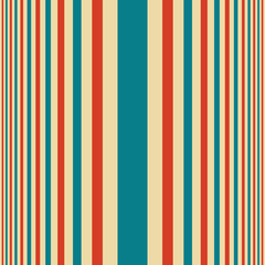 Vertical blue and red shades stripes print vector