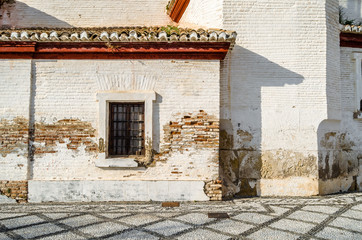 Fototapeta na wymiar Architectural detail in Granada, Spain