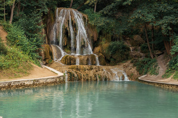 waterfall or mineral water in Lucky Slovakia 