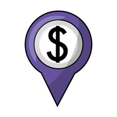 pin pointer location icon