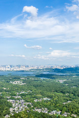 Obraz premium panoramic city sky line 