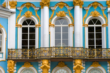 ST.PETERSBURG, RUSSIA - AUGUST 19, 2017: Pavilion Hermitage. Tsarskoye Selo is a former Russian...