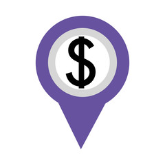 pin pointer location icon