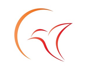 Obraz premium bird logo concept