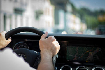 Cockpit Auto Reise
