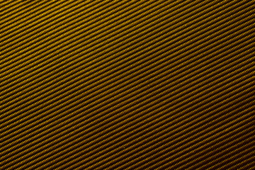 Fototapeta premium Golden fabric close up background texture.