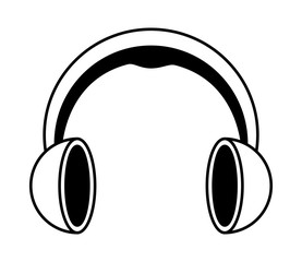 headphone device isolated icon