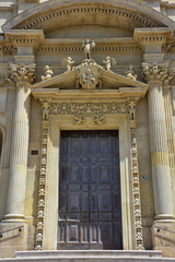 Italy, Lecce,  typical baroque style church