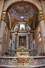 Italy, Lecce, Cathedral of Santa Maria Assunta, interiors and details.