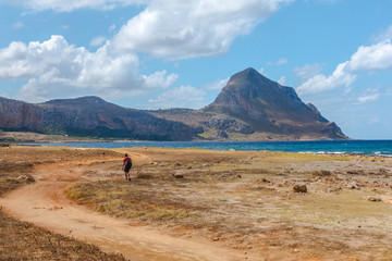 Macari beach in San Vito Lo Capo, Trapani, Sicily