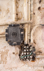 alte Elektroinstallation