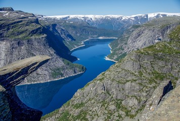 Wanderung zur Trolltunga