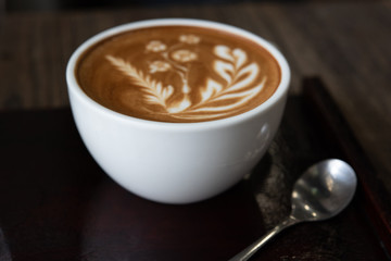 white coffee cup