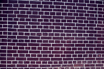 Fototapeta na wymiar Red bricks wall background vintage and modern texture