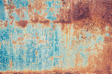 Old metal iron rusty background and texture