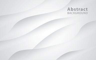 Obraz premium white abstract background vector 