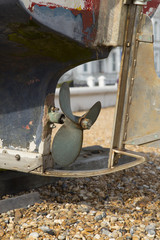 Metal boat propeller