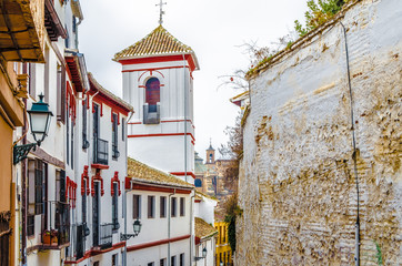 Fototapeta na wymiar Church in Granada, Spain