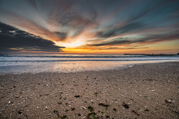 Beautiful Sunrise on the Beach