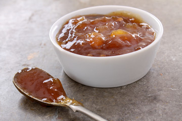 chutney pickle relish in dish