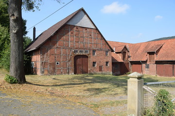 Traditionelles schaumburger Bauernhaus
