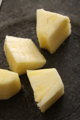 prepared pineapple segments