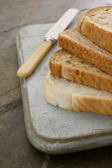 sliced bread selection