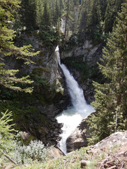 Waterfall of Rutor, Aosta valley - Italy