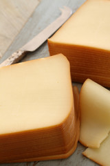 sliced cheese portions