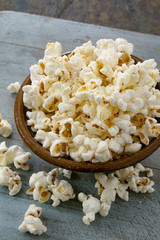 fresh popcorn snack