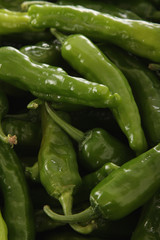 fresh green chillies