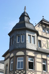 Fototapeta na wymiar Sehenswertes in Bad Kreuznach, Hausfassaden