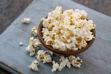 fresh popcorn snack