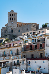 Fototapeta premium Lovely Typical buildings in Ibiza